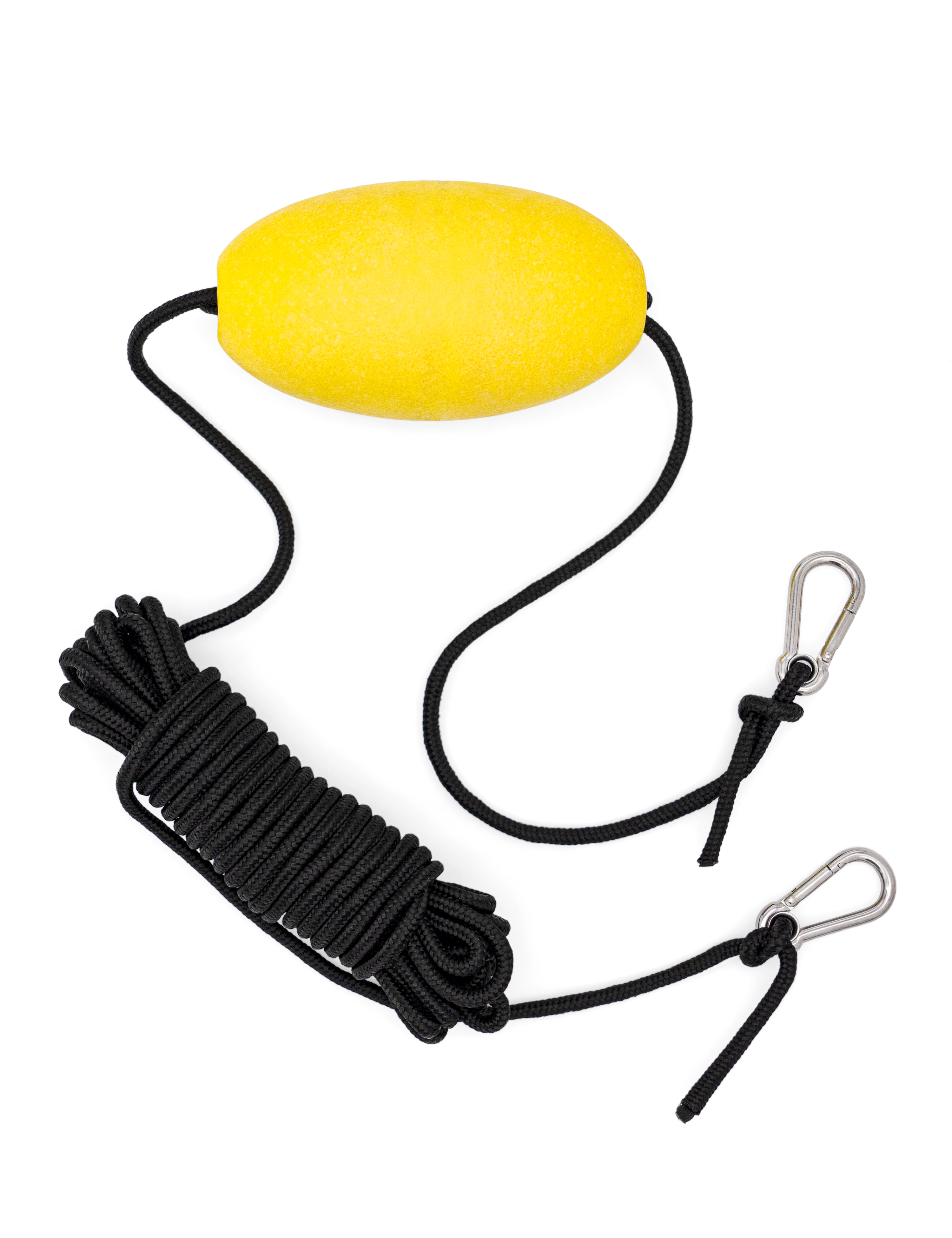 BLUEWING Buoy Ball Float with Stainless Steel Clips and Leash