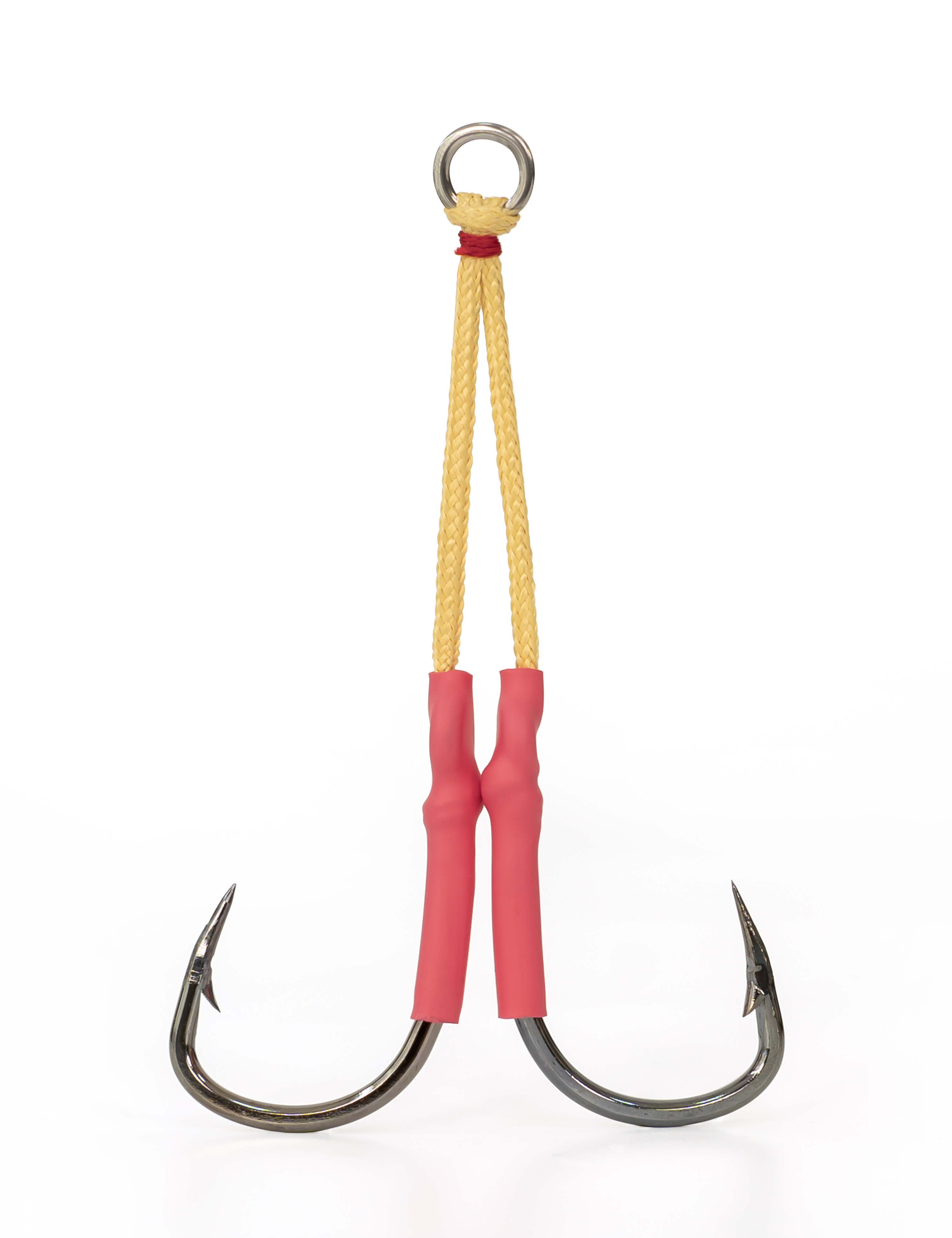 BLUEWING Twin Assist Hooks with Kevlar String and Solid Ring