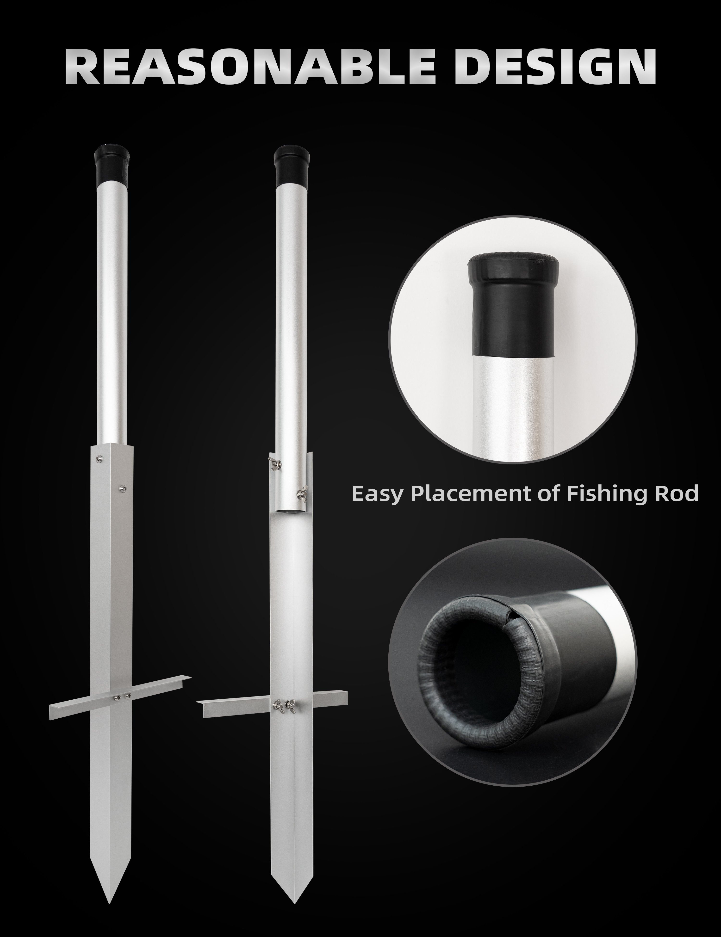Fishing Rod Storage, Fishing Rod Bracket, Stable Casting Rod